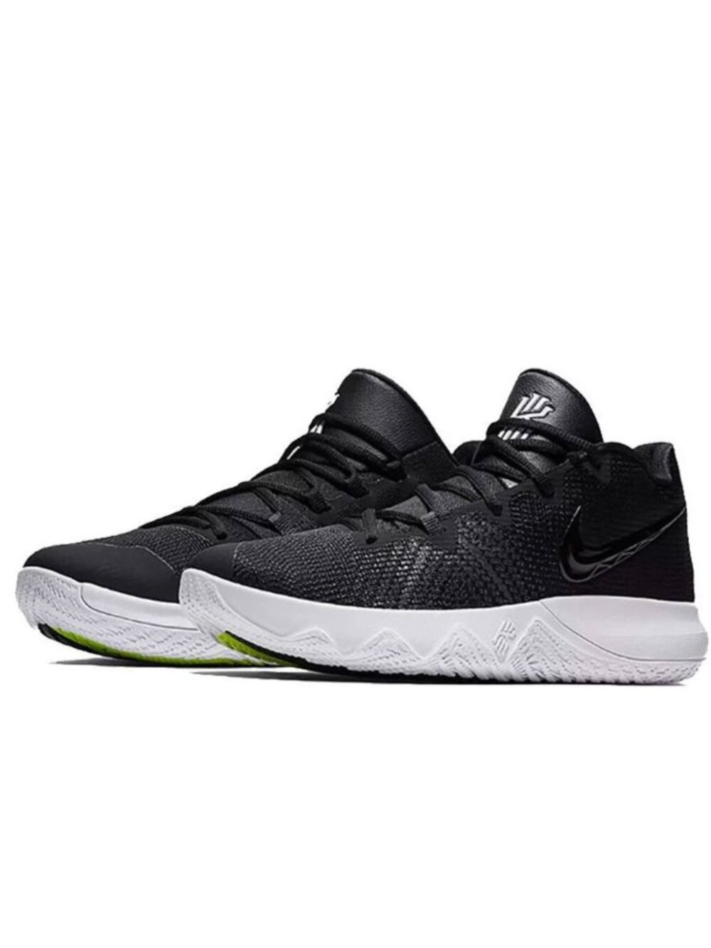 Nike Kyrie Flytrap Basketball Sneakers Black and White AA7071-001 US 10